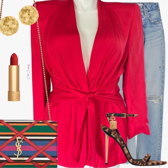 VINTAGE STATEMENT BLAZER - Picture 2 of 8